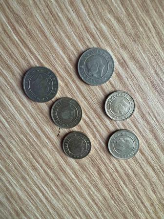 Продам монеты лиры турецкие