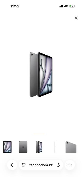 Планшет Apple iPad Air 11 2024 Wi-Fi 128Gb Space Gray