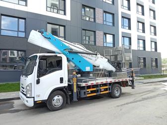 Автовышка, услуги автовышки, аренда автовышки