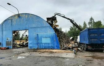 Демонтаж ангаров и металлоконструкций