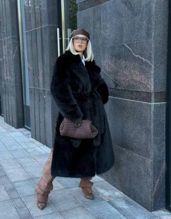 Шуба из натуральной шерсти