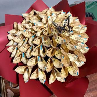 Денежный букет на заказ