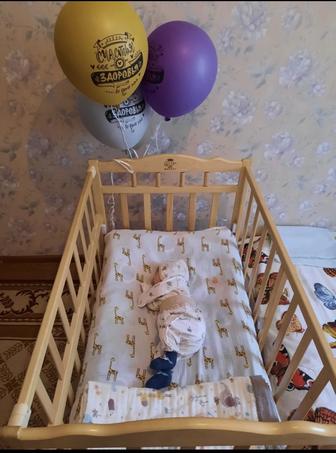 Детская кроватка от 0 до 2 годиков