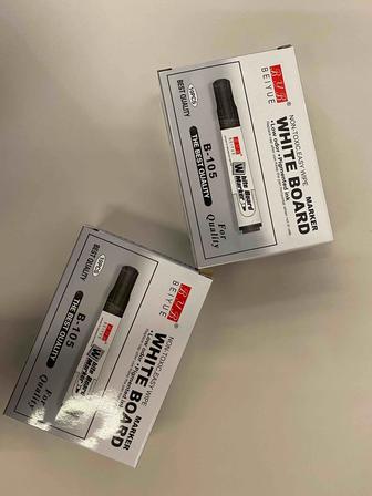 Маркеры для доски(черный) 6 пачек оптом