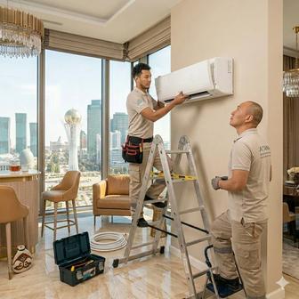 Установка кондиционеров