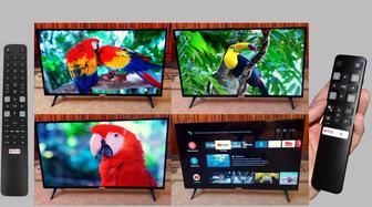 SmartTV TCL 81см Wi-Fi AndroidTV YouTube RuTube Голосовой пульт В ИДЕАЛЕ!