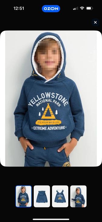 Толстовка Acoola для мальчика 110р