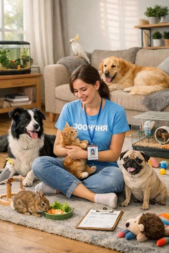 Зооняня на дом