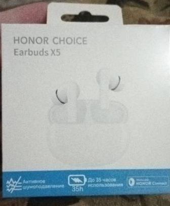 Наушники HONOR CHOICE Earbuds X5 белый