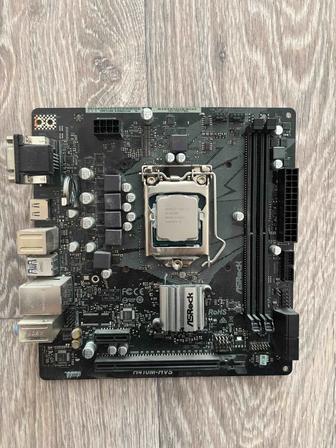I5 10400f и h410 комплект процессор и материнская плата.