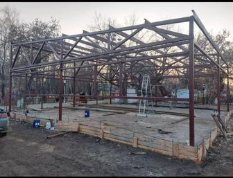 Выполняю сварочные работы