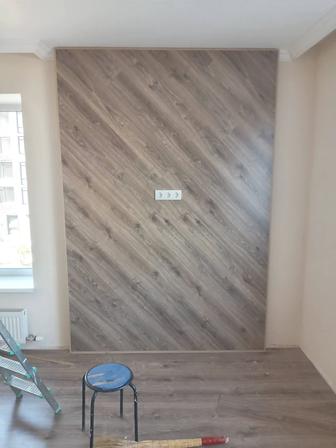 Укладка ламината.