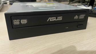 DVD-RW привод SATA Asus DRW-22B2ST черный полностью рабочий