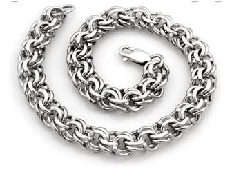 Браслет Бисмарк серебро 34г