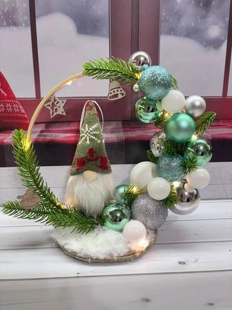 Декор/поделка Новогодний Гном