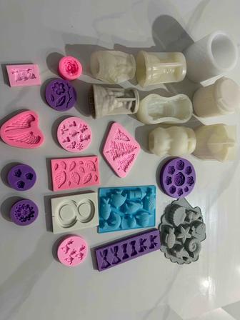Продам очень красивые молды для гипса,свечки,мыло