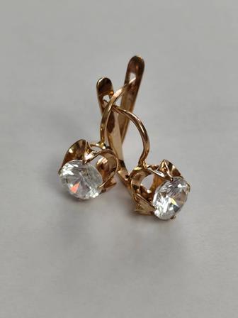 Продам золотые сережки 583 проба