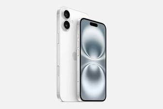 iphone 16, 128gb в белом цвете