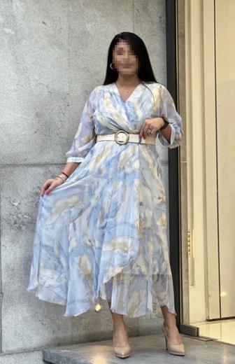 Легкое шифоновое платье