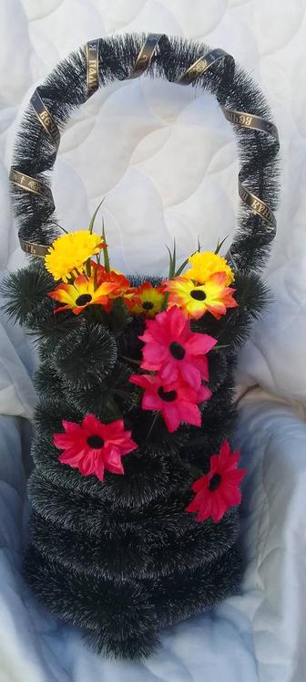 Ритуальные услуги, ритуальные корзины