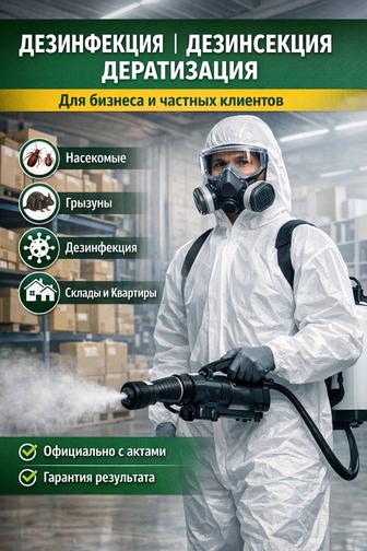 От клопов в Кокшетау/Лицензия/ Сертифицированные препараты дезинфекция