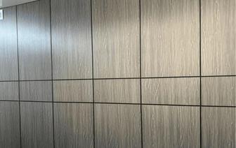 Установка бамбуковых панелей