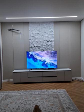 Установка бамбуковых панелей