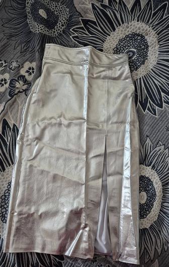 Продам кожаную юбку