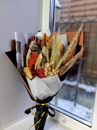 Вкусные букеты на 23 февраля