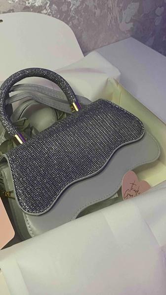 Сумка блестящая