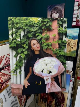 Печать фото на холсте с подрамником Фотокартина. Фото на холсте. Астана