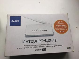 Роутеры Zyxel Keenetic Lite, TP Link, Zyxel Omni, и Телефон домашний