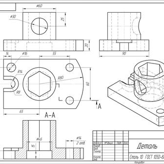 Чертежи в AutoCad