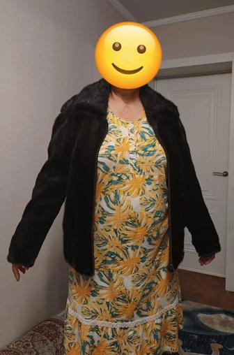 Норковая шуба