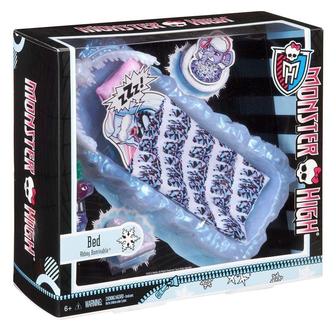 Кровать Монстер Хай. Игровой набор Monster High Кровать Эбби Боминейбл