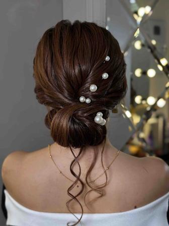 Макияж и прическа