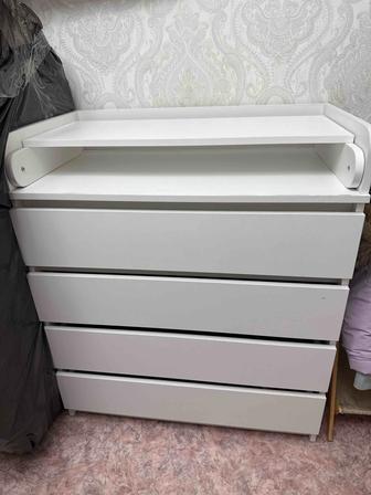 Кровать-трансформер с комодом