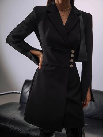 Lichi черный платье жакет