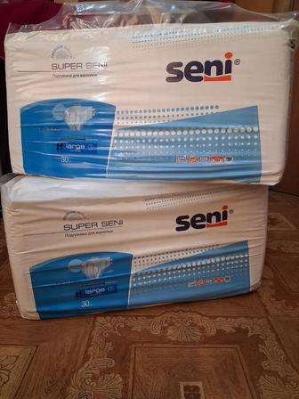 Подгузники для взрослых Seni 30 шт