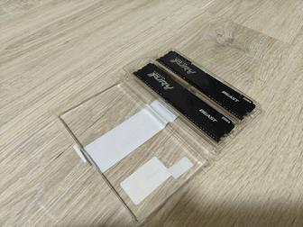 ОЗУ Kingston FURY Beast DDR4 16GB (2 по 8GB) 3200MHz CL16