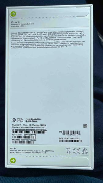 Iphone 13 128gb запечатанный