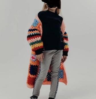 Кардиган вязаный