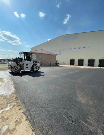 Укладка асфальта