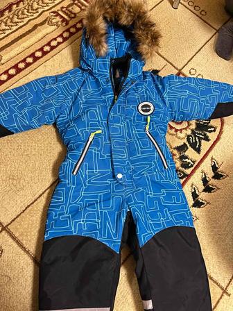 Продам зимний комбинезон на мальчика, размер 104см