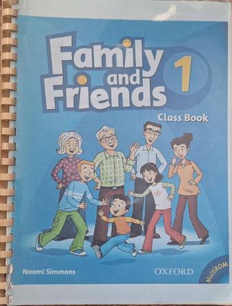 Книги family and friends для 1-2 класса