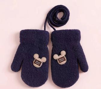 Детские варежки зимние