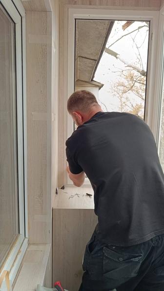 Утепление пластиковых окон дверей.