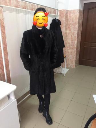 Шуба натуральная норка