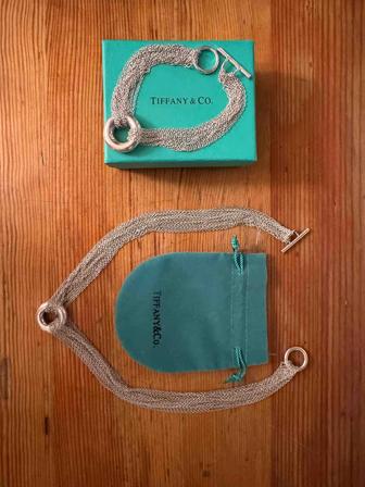 Подвеска и браслет под Tiffany