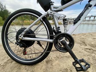 Двухподвес электро велосипед (1000watt, 23ah, 48v)